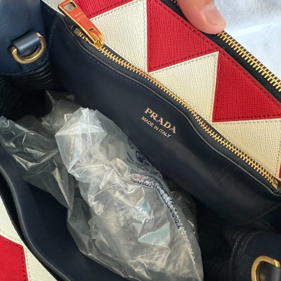 Prada Mini Saffiano - Special Edition - Navy Blue Bag - Picture 3 of 4